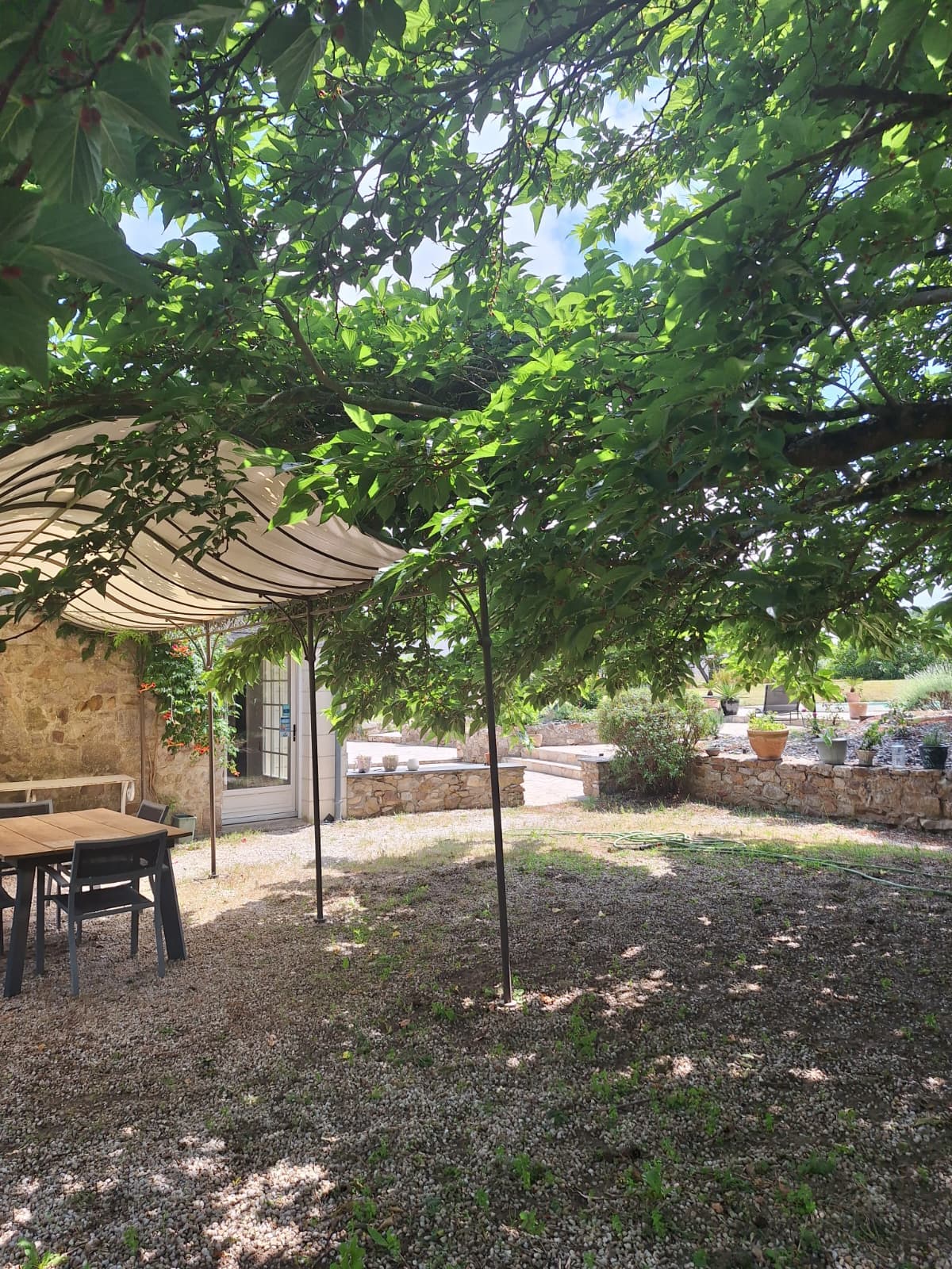 La pergola sous le mûrier — vue 4